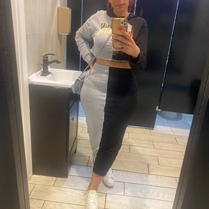 Two piece Fashionova set. Has a hood